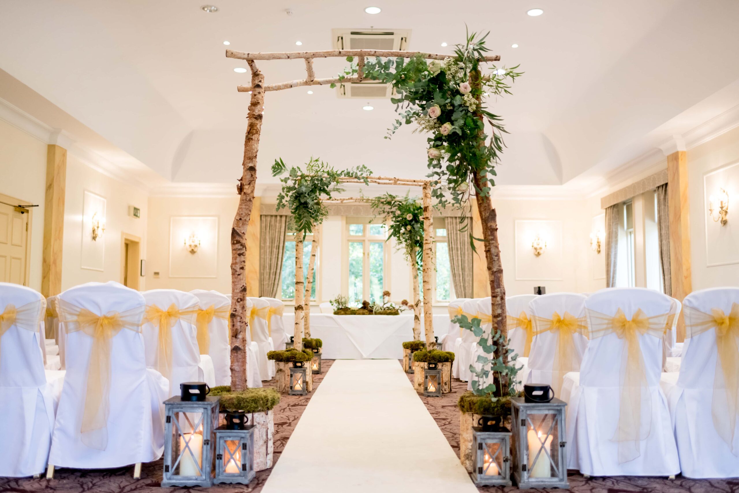careys manor wedding ceremony