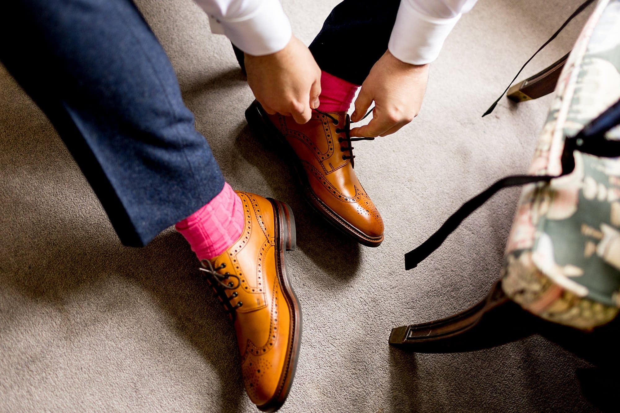 burley manor lgbtq tropical wedding mens brouges