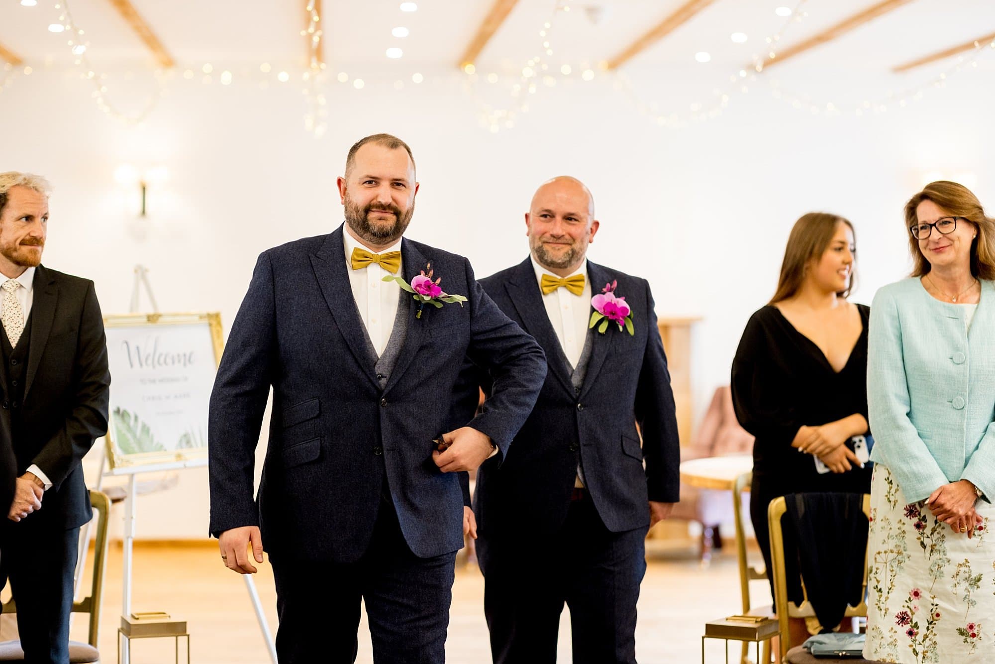 burley manor lgbtq wedding cermony groom + groom 