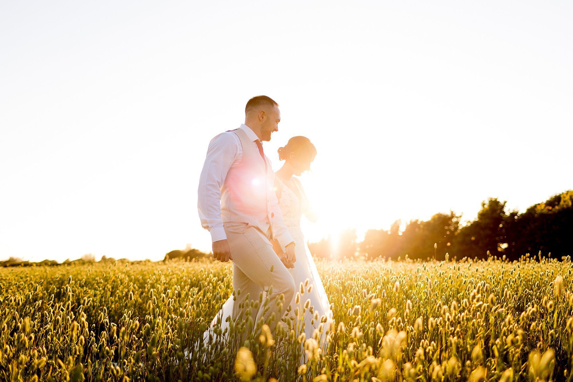 chic styled wedding southend barns fields couples portrait