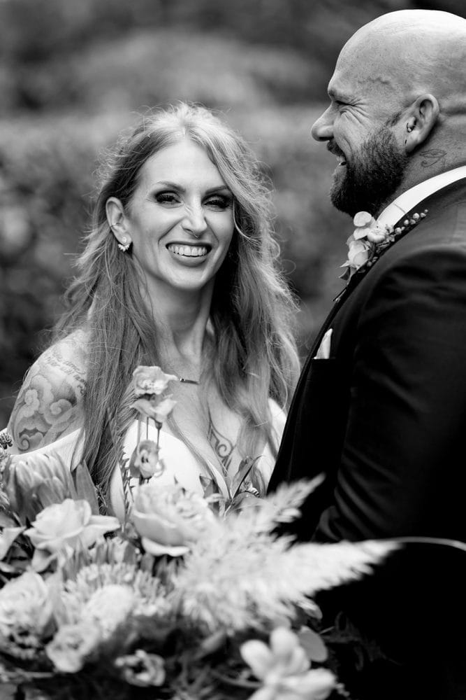 Fun wedding day photos