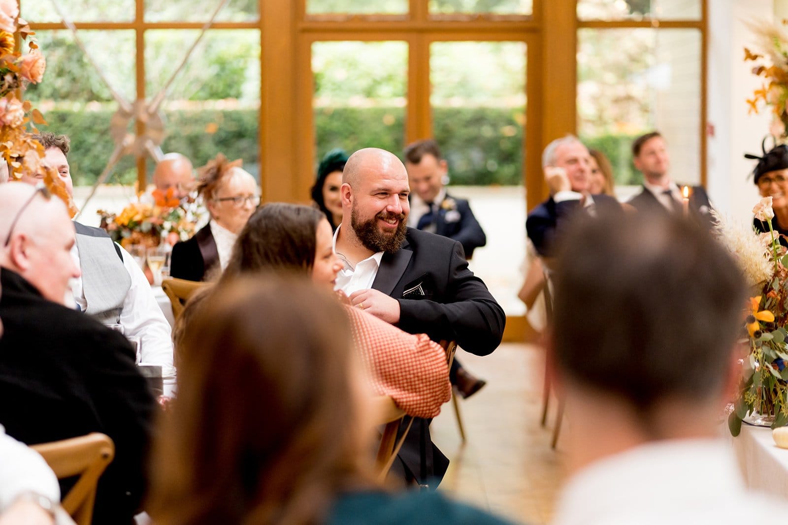 Wedding breakfast at Larmer Tree