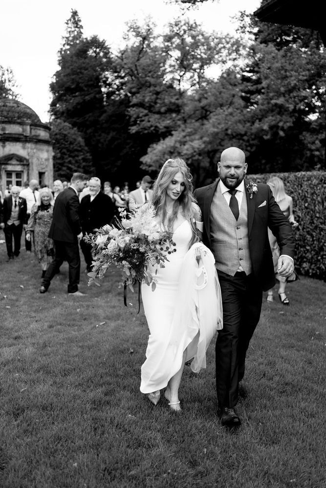 Wedding reception at Larmer Tree