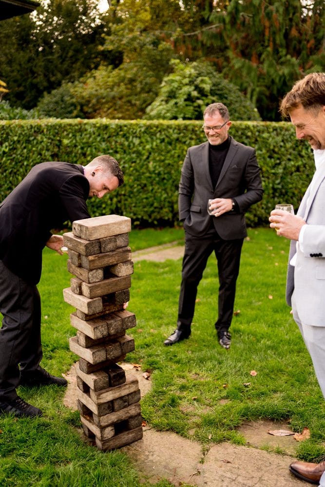 Fun wedding reception activities