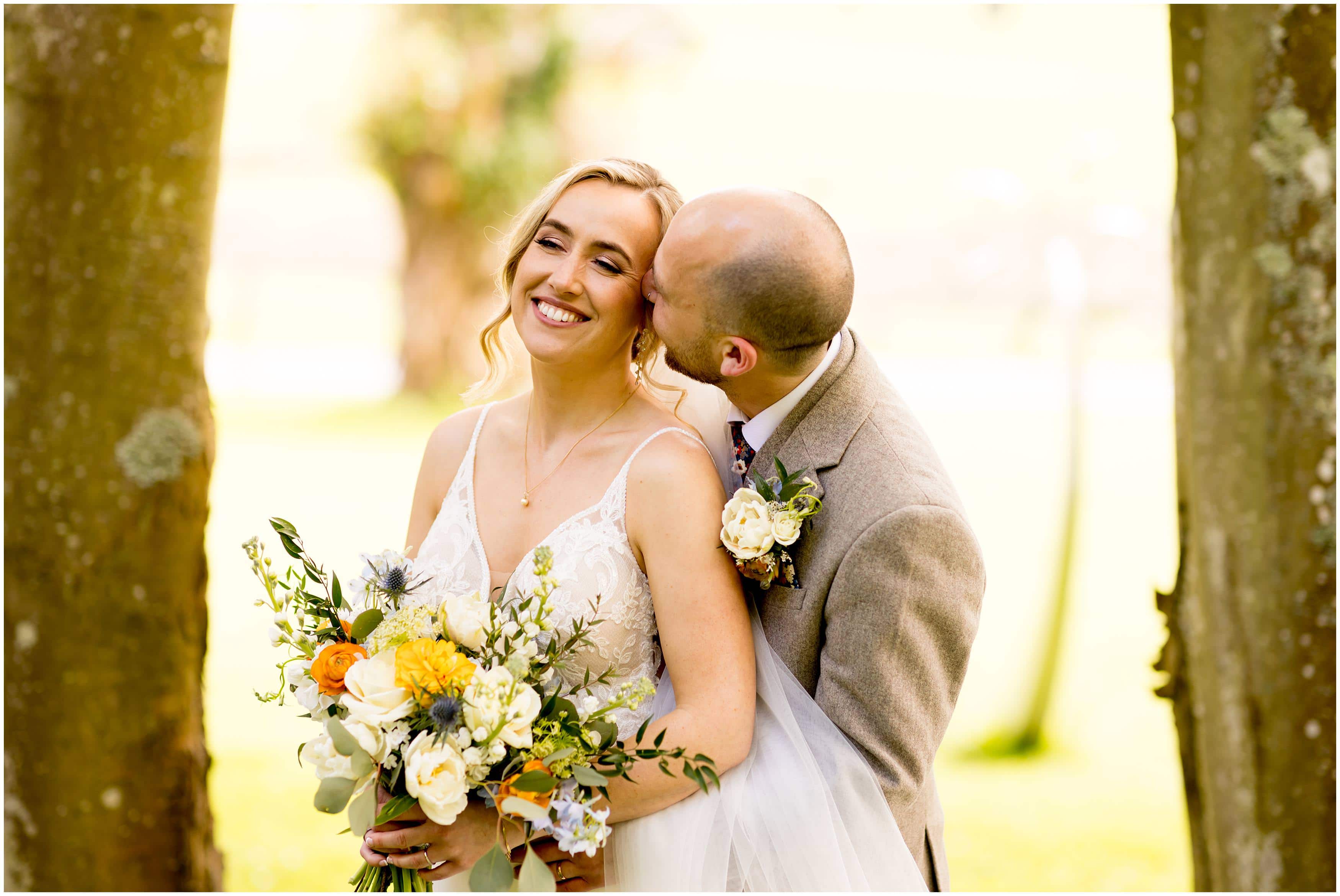 Hampshire wedding photographer at Burley Manor