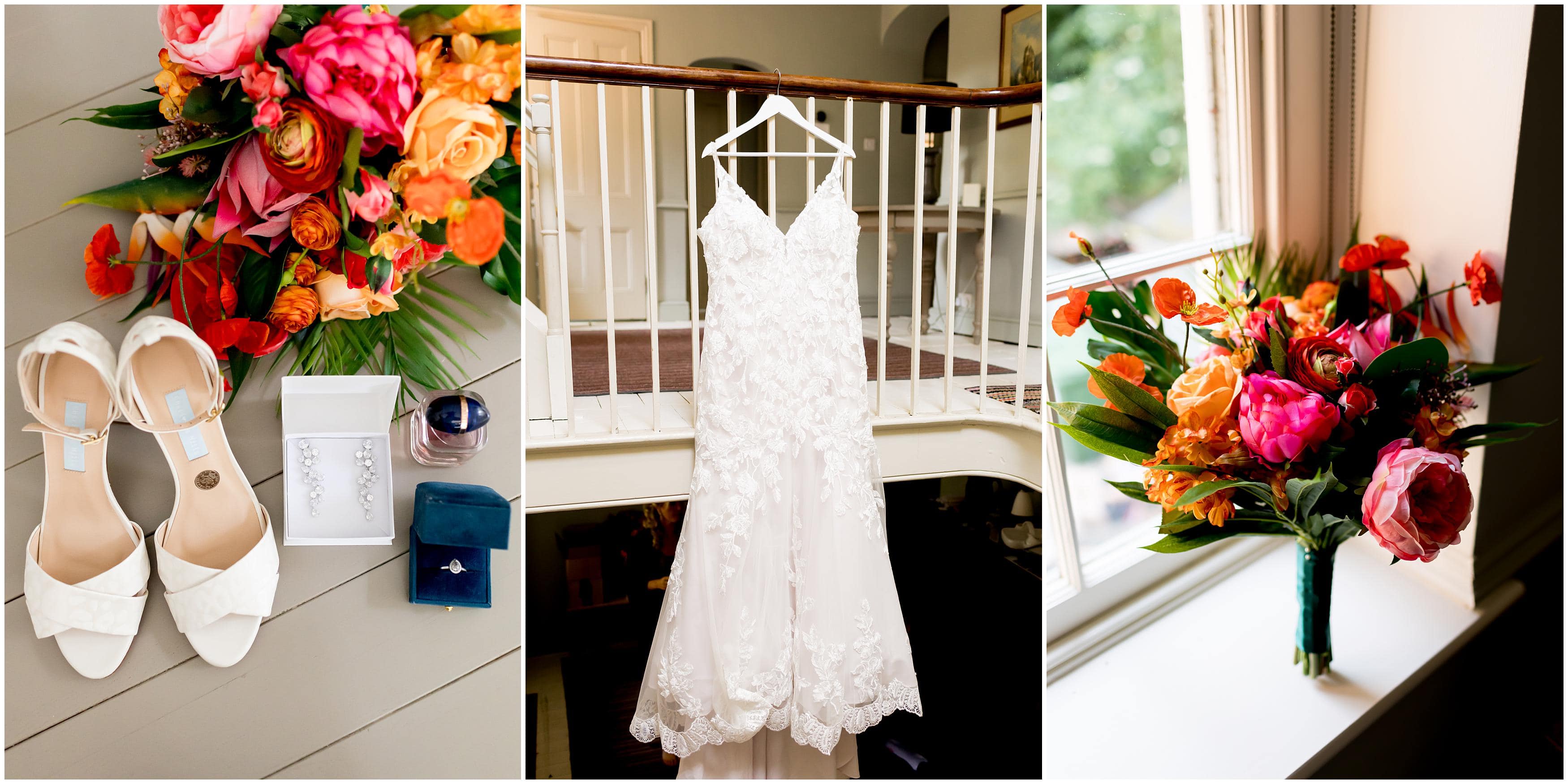 bridal morning details