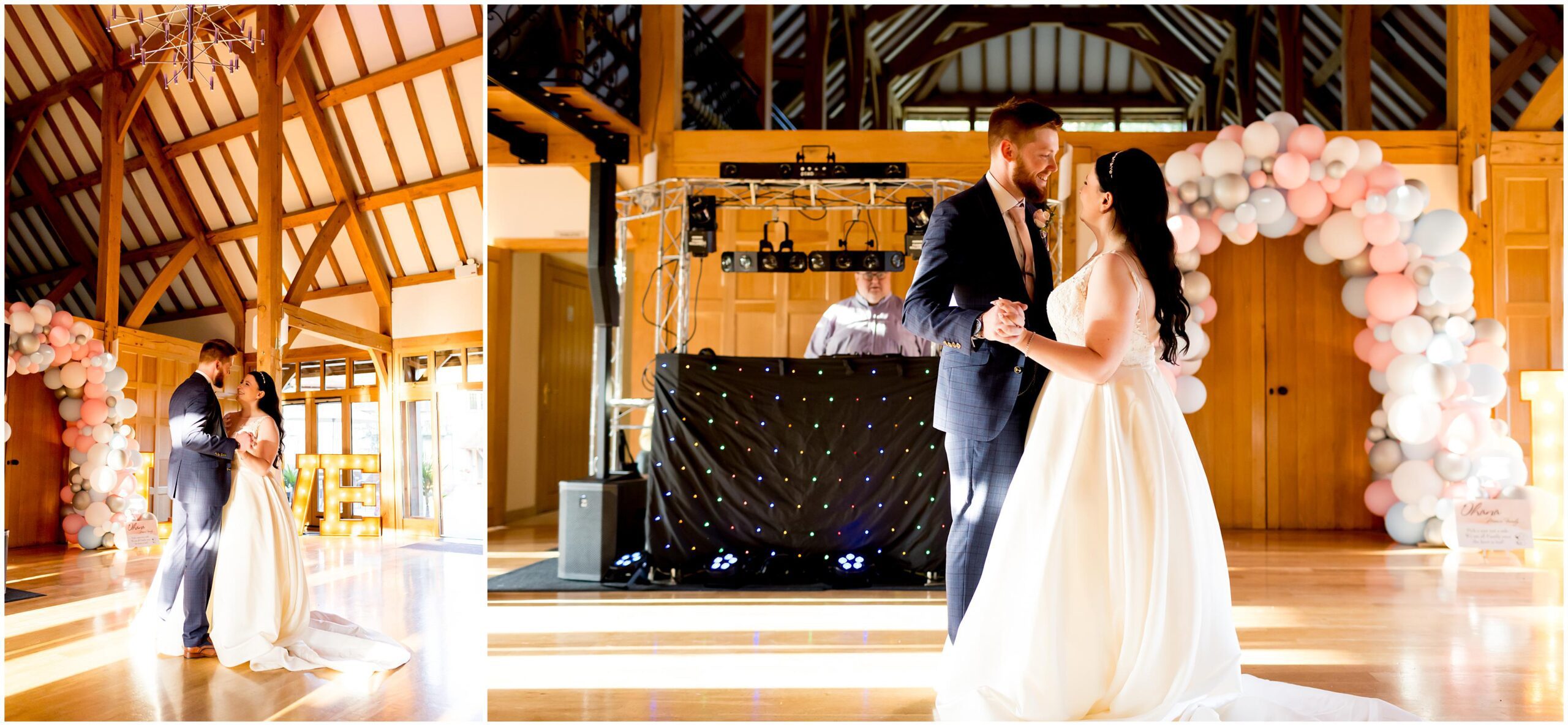 first dance at rivervale barn